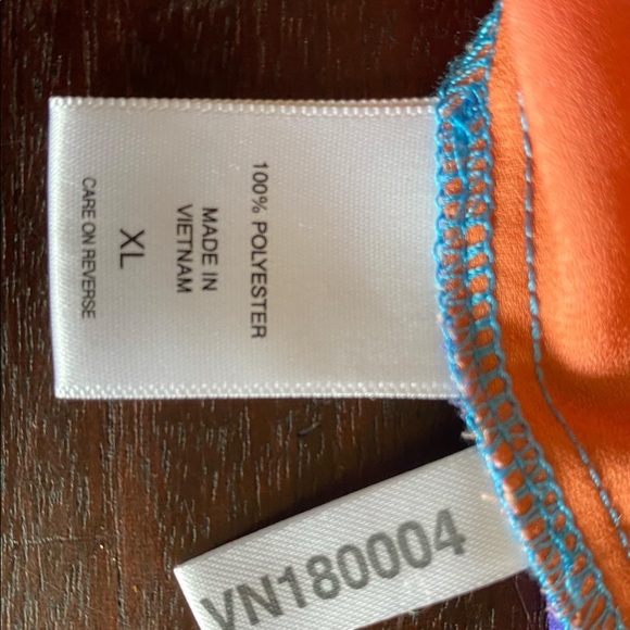 XL New York & Co. Rainbow Flounced Off-the-shoulder Top (Perfect for PRIDE) - Picture 7 of 8